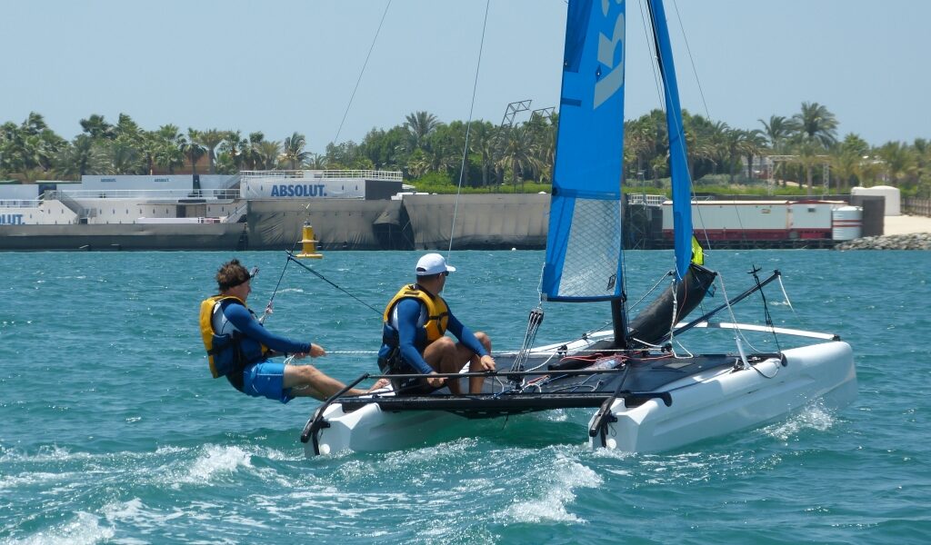 catamaran sailing