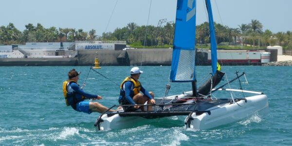 catamaran sailing